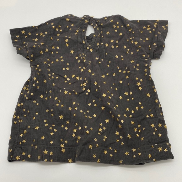 Crewcuts Gold Star Top Girls Size 5 - Picture 2 of 7